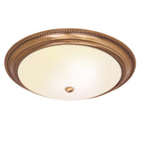 2 Light Flush in Antique Brass (0711ATL91121)