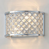 Crystal and Chrome Wall Light (0711HUD2WBCH)