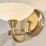 1 Light Wall Light in Antique Brass (0711CAG1WBAB)