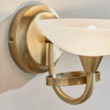 1 Light Wall Light in Antique Brass (0711CAG1WBAB)