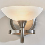1 Light Wall Light in Satin Chrome (0711CAG1WBSC)
