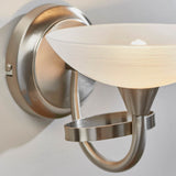 1 Light Wall Light in Satin Chrome (0711CAG1WBSC)