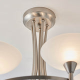 5 Light Semi Flush in Satin Chrome (0711CAG5SC)
