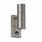 Outdoor Wall Light PIR - Stainless Steel IP44 (0711CAN40062)