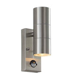 Outdoor Wall Light PIR - Stainless Steel IP44 (0711CAN40062)