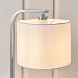 Touch Table Lamp - Polished Chrome with White Shade (0711CANTLCH)