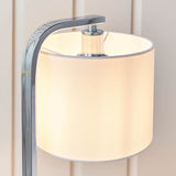 Touch Table Lamp - Polished Chrome with White Shade (0711CANTLCH)