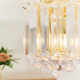 2 Light Flush finished in Brass with clear acrylic detailing (0711FARBP)