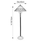 Tiffany Style Floor Lamp (0711JAM64192)