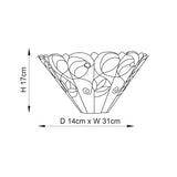 Tiffany Style Wall Lamp (0711JAM64198)