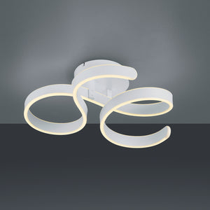 LED Integrated Flush White Matt Ceiling Lamp (1542FRA671310131)