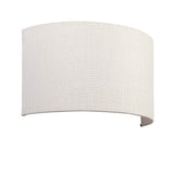 1 Light Wall Lamp - Natural Linen (White) (0711OBI70334)