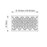 Crystal and Antique Brass Wall Light (0711HUD70559)