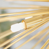 9 Light Pendant Sputnik Style - Satin Brass (0711ORT70575)