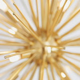 9 Light Pendant Sputnik Style - Satin Brass (0711ORT70575)