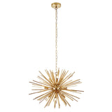 9 Light Pendant Sputnik Style - Satin Brass (0711ORT70575)