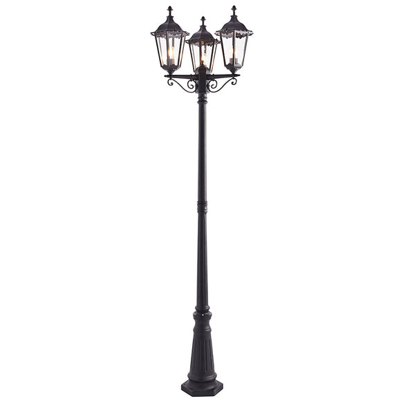 Outdoor Lamp Post - Matt Black IP44 (0711BUR76552)