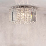 4 Light Flush in Polished Chrome and Crystals (0711HAN78698)