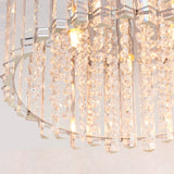 4 Light Flush in Polished Chrome and Crystals (0711HAN78698)