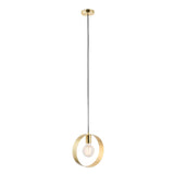 1 light Pendant Brushed Brass (0711HOO81921)
