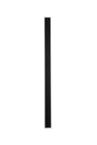 1200mm Square LED Outdoor Wall Light - Silk Black Metal (0483BOR887111200)