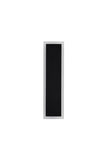 300mm Square LED Outdoor Wall Light - Silk Black Metal (0483BOR88711300)