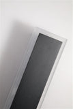 300mm Square LED Outdoor Wall Light - Silk Black Metal (0483BOR88711300)