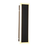 300mm Square LED Outdoor Wall Light - Silk Black Metal (0483BOR88711300)