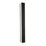 600mm Square LED Outdoor Wall Light - Silk Black Metal (0483BOR88711600)