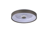 LED Flush With An Opal Glow - Matt Latte Metal (0483POL8973538LT)