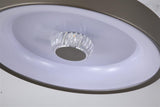 LED Flush With An Opal Glow - Matt Latte Metal (0483POL8973538LT)