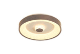 LED Flush With An Opal Glow - Matt Latte Metal (0483POL8973538LT)