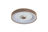 LED Flush With An Opal Glow - Matt Latte Metal (0483POL8973538LT)