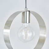 1 light Pendant Brushed Nickel (0711HOO90454)