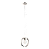 1 light Pendant Brushed Nickel (0711HOO90454)