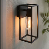 1 Light Wall light IP44 - Textured Black (0711HER91993)