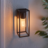 1 Light Wall light IP44 - Textured Black (0711HER91993)