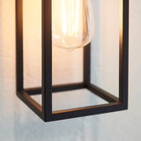 1 Light Wall light IP44 - Textured Black (0711HER91993)