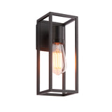 1 Light Wall light IP44 - Textured Black (0711HER91993)