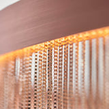 LED Ceiling Pendant in Brushed Copper (0711ZEL92178)