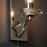 1 Light Wall Light in Polished Nickel (0711GAR92959)
