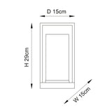 An industrial styled table table lamp, finished in bronze patina (0711CAL93036)