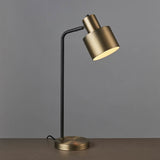 Matt Antique Brass / Matt Black Task Table Lamp (0711MAY95464)
