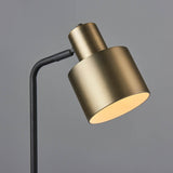 Matt Antique Brass / Matt Black Task Table Lamp (0711MAY95464)