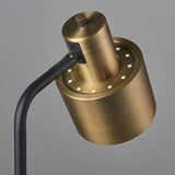 Matt Antique Brass / Matt Black Task Table Lamp (0711MAY95464)