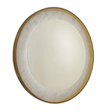 Illuminated Bathroom LED Mirror - Gold With Marble Effect , IP44 (0483LUX96060GO)