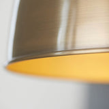 1 Light Large Pendant in Antique Brass (0711FRA98744)
