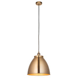 1 Light Large Pendant in Antique Brass (0711FRA98744)