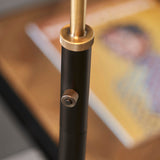 1 Light Task Floor Lamp in Antique Brass (0711FRA98748)