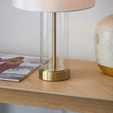 Small Touch Table Lamp - Satin Brass (0711LES98810)
